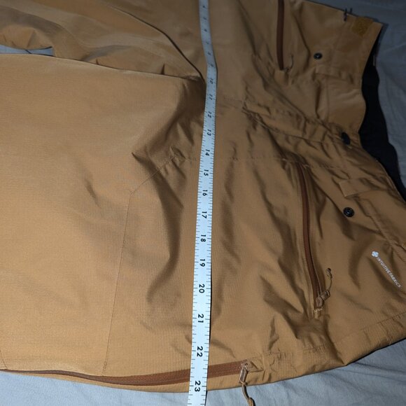 Tan Flylow Fae Insulated Snowboard Ski low rise Snow Pant sz XL 14-16 - Picture 10 of 11